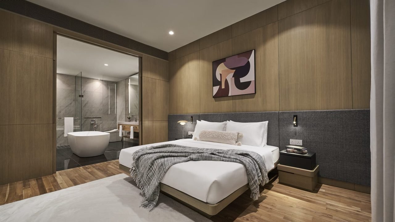 Signature suite bedroom interior