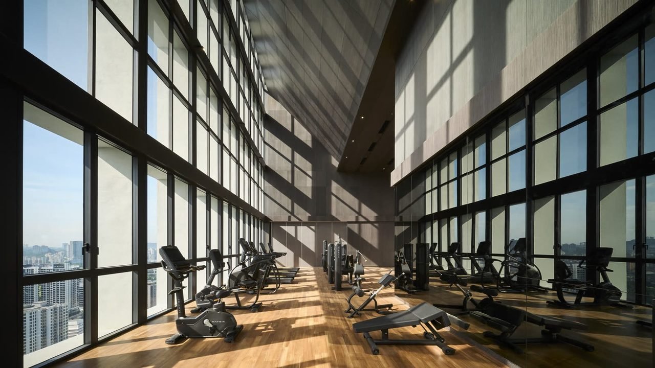 Conlay Signature Suites residents gymnasium